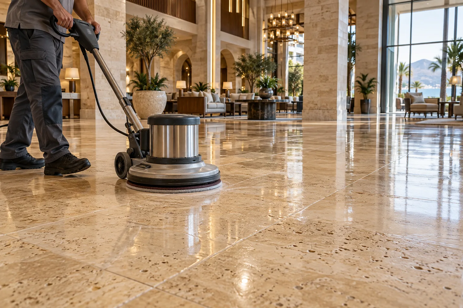 Traverten Silim uygulaması
